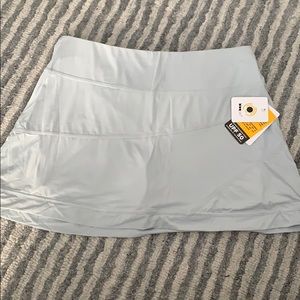 BloqUv Women Tennis Golf Skirt Gray Large